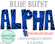 Blue Starburst Alpha