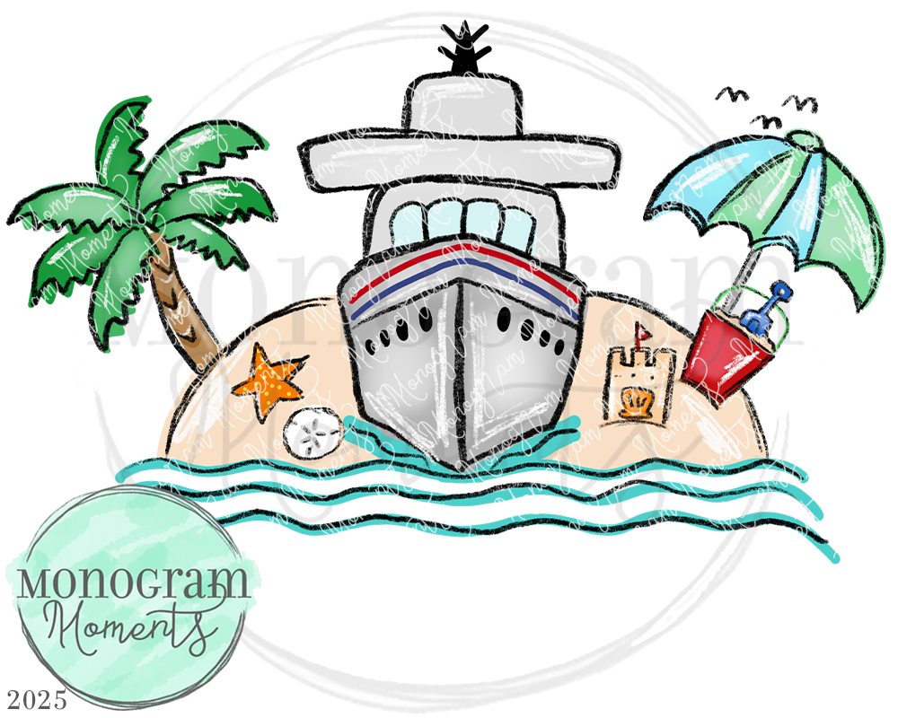 Monogram Scene Boy's Cruise Scene – Monogram Moments