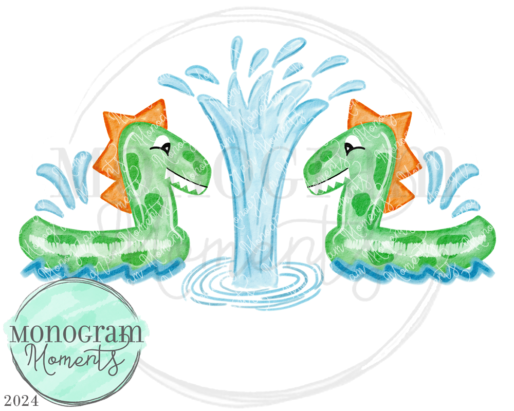 Dinosaur Float Trio