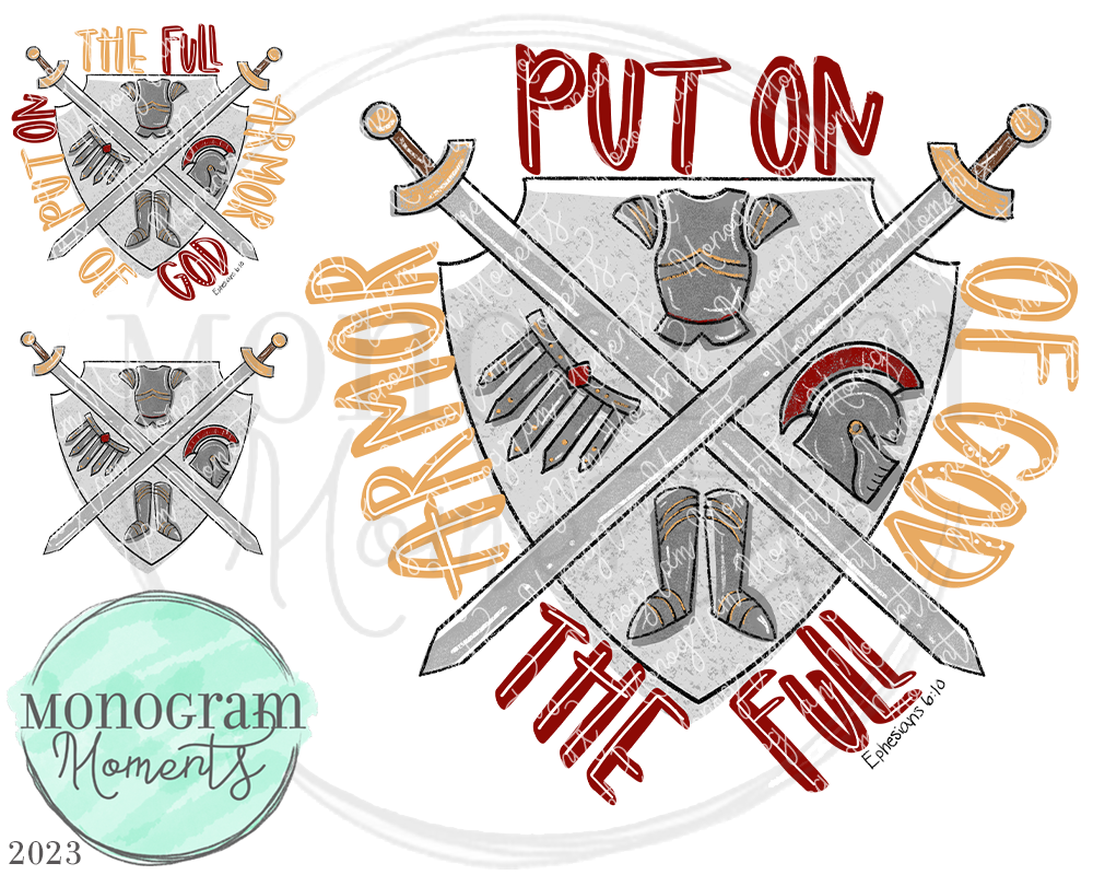 Armor of God – Monogram Moments