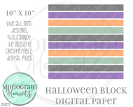 Halloween Block DP