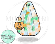 Boy's Colorful Ghost