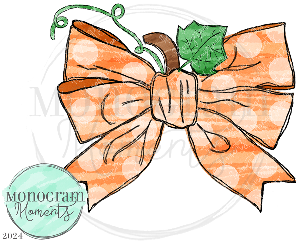 Pumpkin Bow