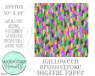 Halloween Brushstroke DP