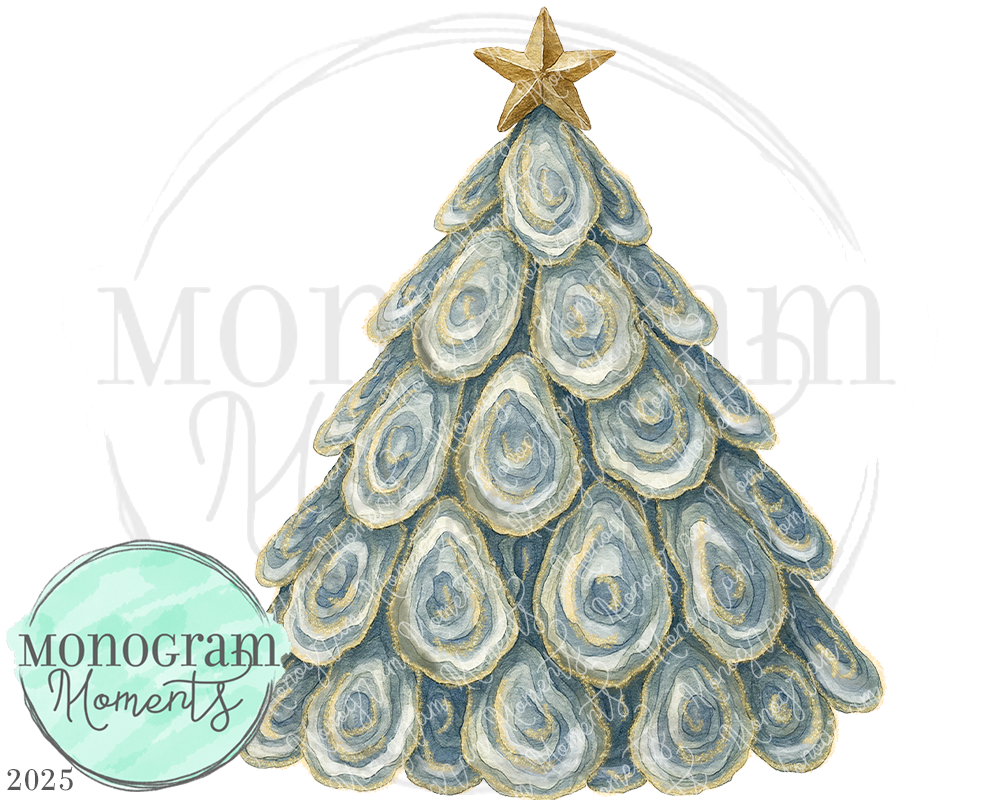 Oyster Christmas Tree - Star