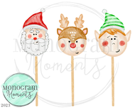 Boy's Christmas Lollipop-Red Hair