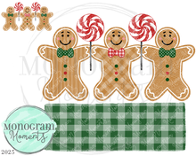 Load image into Gallery viewer, Gingerbread Lollipop Trio
