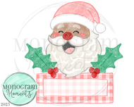 Girl's Jolly Santa - Medium Skin