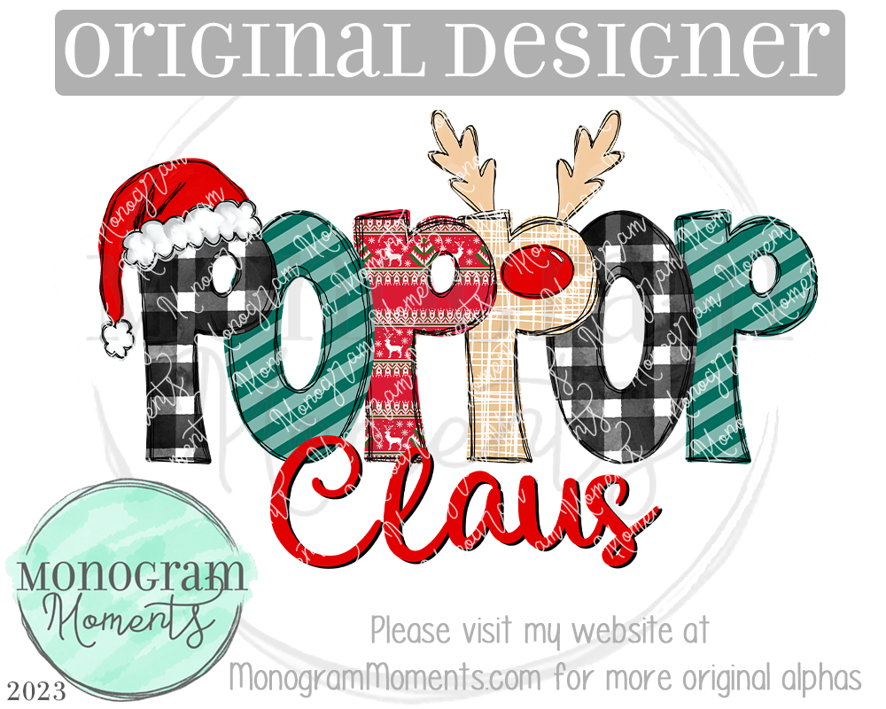 Poppop Claus-Christmas Mix