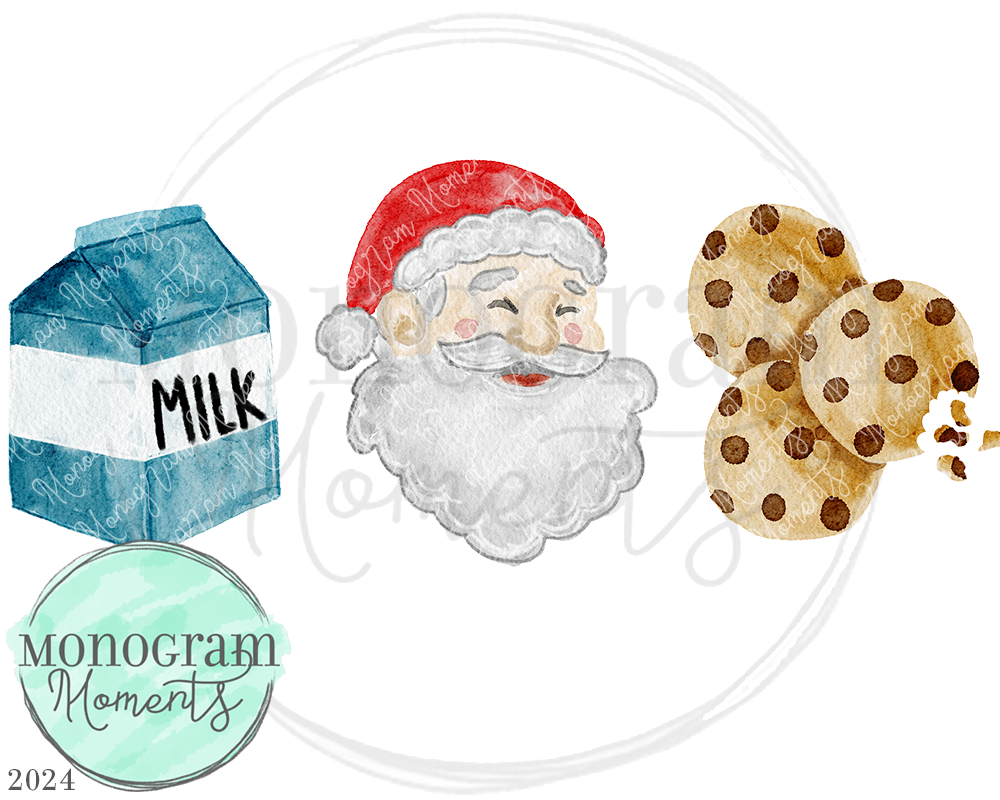 Santa Snacks Trio - Less Melanin Skin Tone