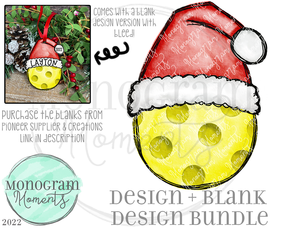 Santa Hat Pickleball
