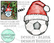 Santa Hat Soccer Ball