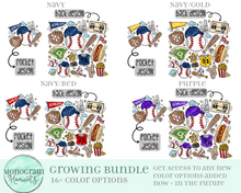 Load image into Gallery viewer, Fun Baseball - Pocket &amp; Back - GROWING Bundle!
