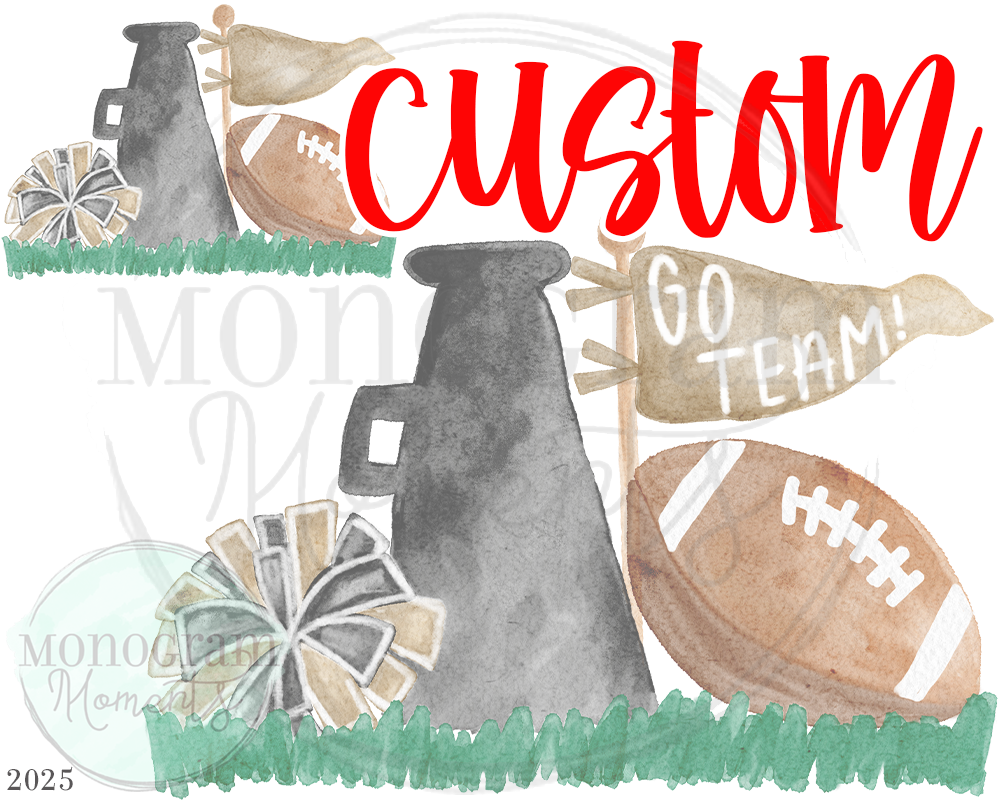Custom Girl's Football Team