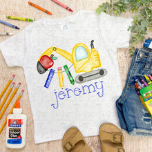 Load image into Gallery viewer, School Supplies Excavator
