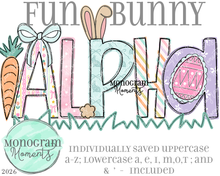 Load image into Gallery viewer, Fun Bunny Alpha
