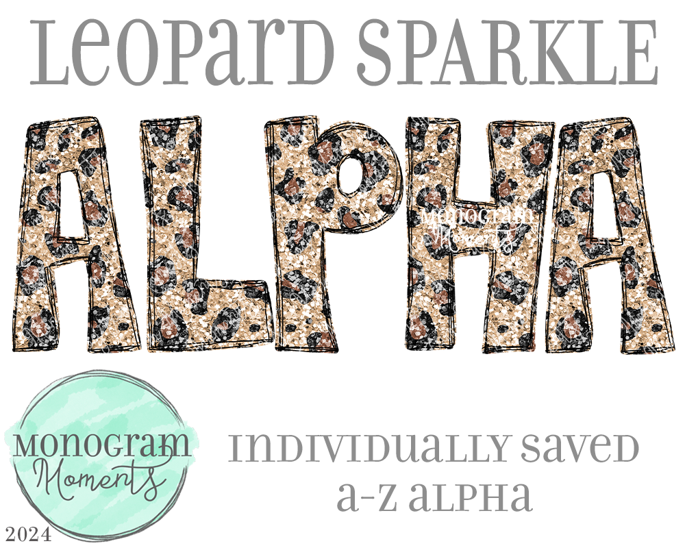 Leopard Sparkle Alpha