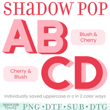 Load image into Gallery viewer, Shadow Pop-Cherry &amp; Blush
