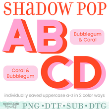 Load image into Gallery viewer, Shadow Pop-Coral &amp; Bubblegum
