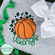 Load image into Gallery viewer, Leopard Basketball - FILL EMBROIDERY
