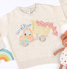 Load image into Gallery viewer, Scribble Dump Truck &amp; Hearts
