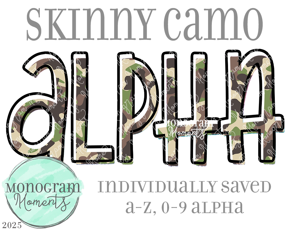 Skinny Camo Alpha
