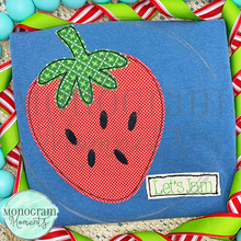 Load image into Gallery viewer, Strawberry -  BEAN APPLIQUE
