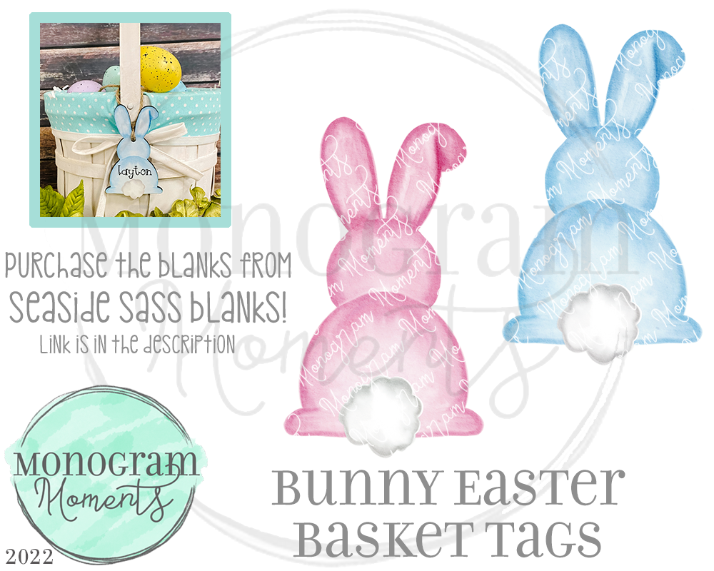 Bunny Easter Tag