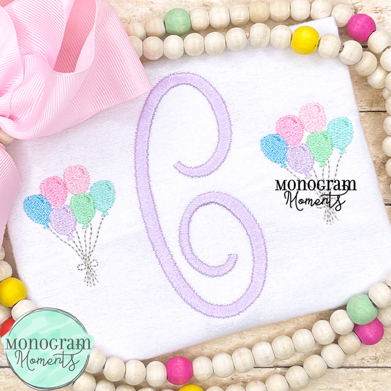Birthday Embroidery