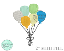 Load image into Gallery viewer, Balloons- MINI FILL EMBROIDERY
