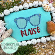 Single Sunglasses -  SKETCH EMBROIDERY