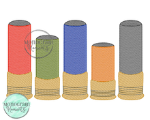 Load image into Gallery viewer, Shotgun Shells - SKETCH EMBROIDERY
