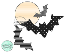 Load image into Gallery viewer, Bats at Night - BEAN APPLIQUE
