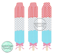 Load image into Gallery viewer, Girl&#39;s RWB Popsicles - BEAN APPLIQUE
