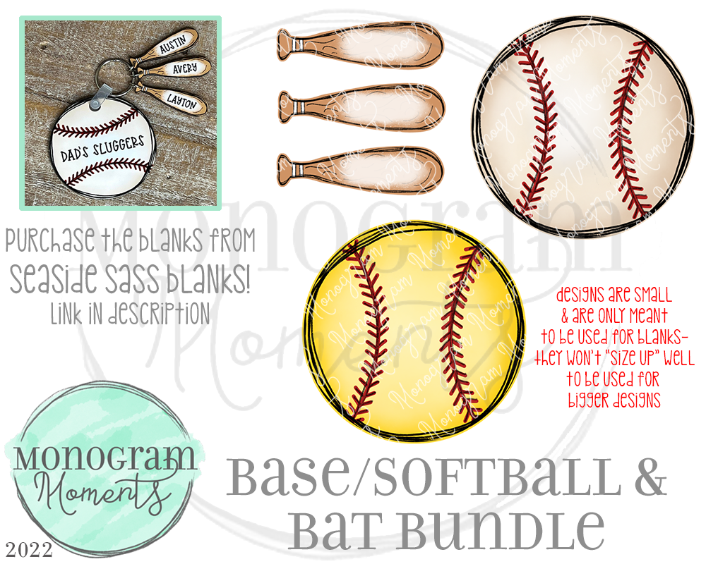 Baseball/Softball & Bats Bundle
