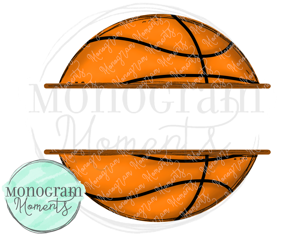 Basketball Name Plate