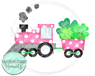 Pink St. Patrick's Day Train