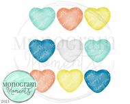 Boy's Blank Heart Candy
