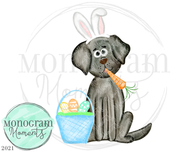 Boy's Easter Black Lab 2021