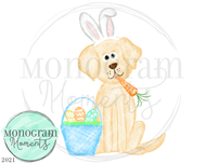 Boy's Easter Yellow Lab 2021