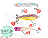 Girl's Vday Fishing Lure