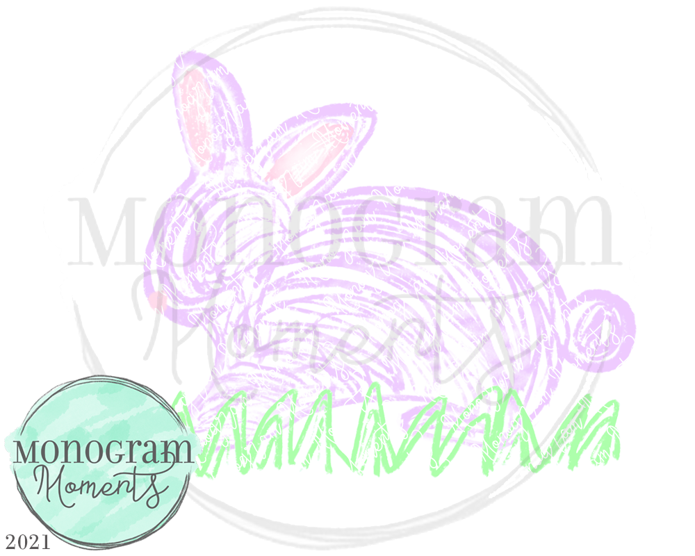 Purple Crayon Bunny