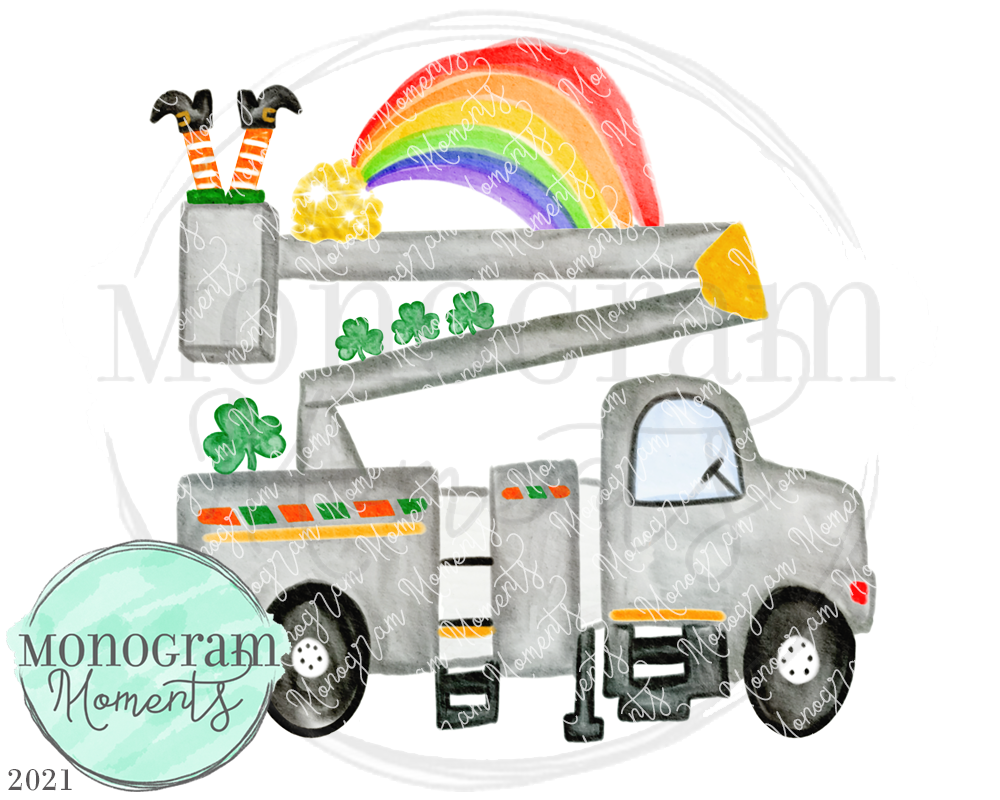 St. Patrick's Lineman Truck