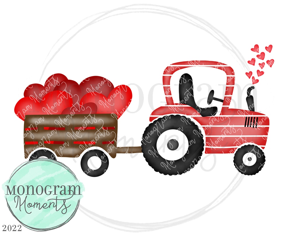 Vday Hearts Tractor II