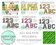 New Release Bundle 1/26/22 - Save 50% - 7 Total Designs