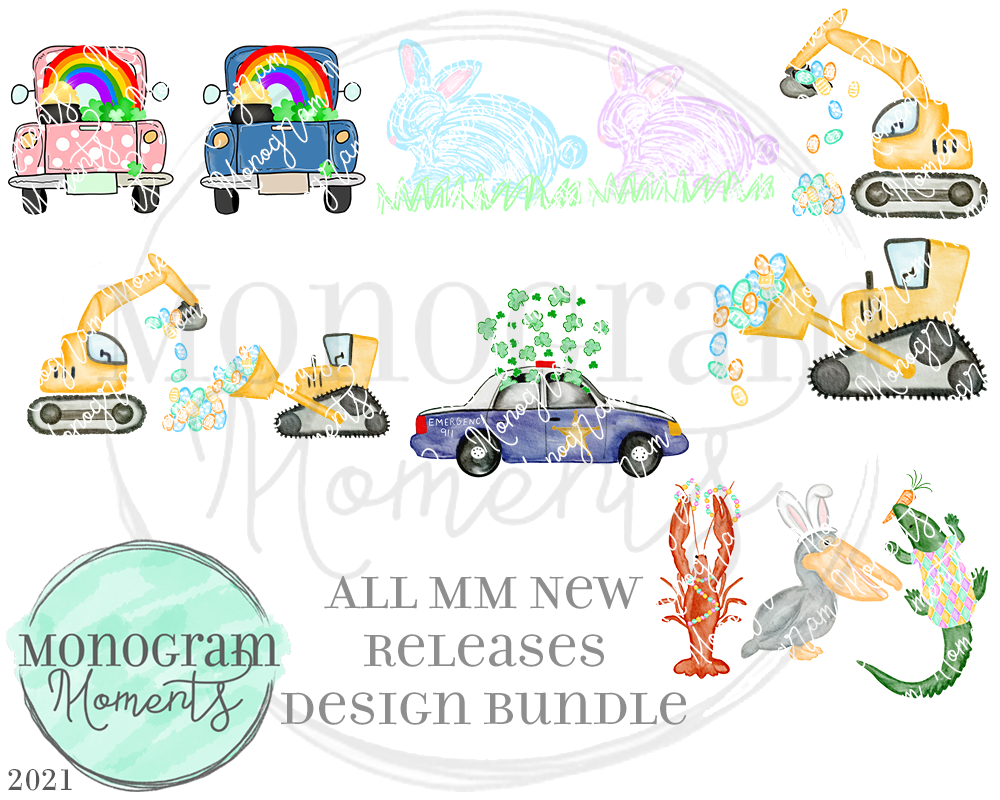 MM New Release Bundle 1/28/21 - Save 50% - 9 Total Designs