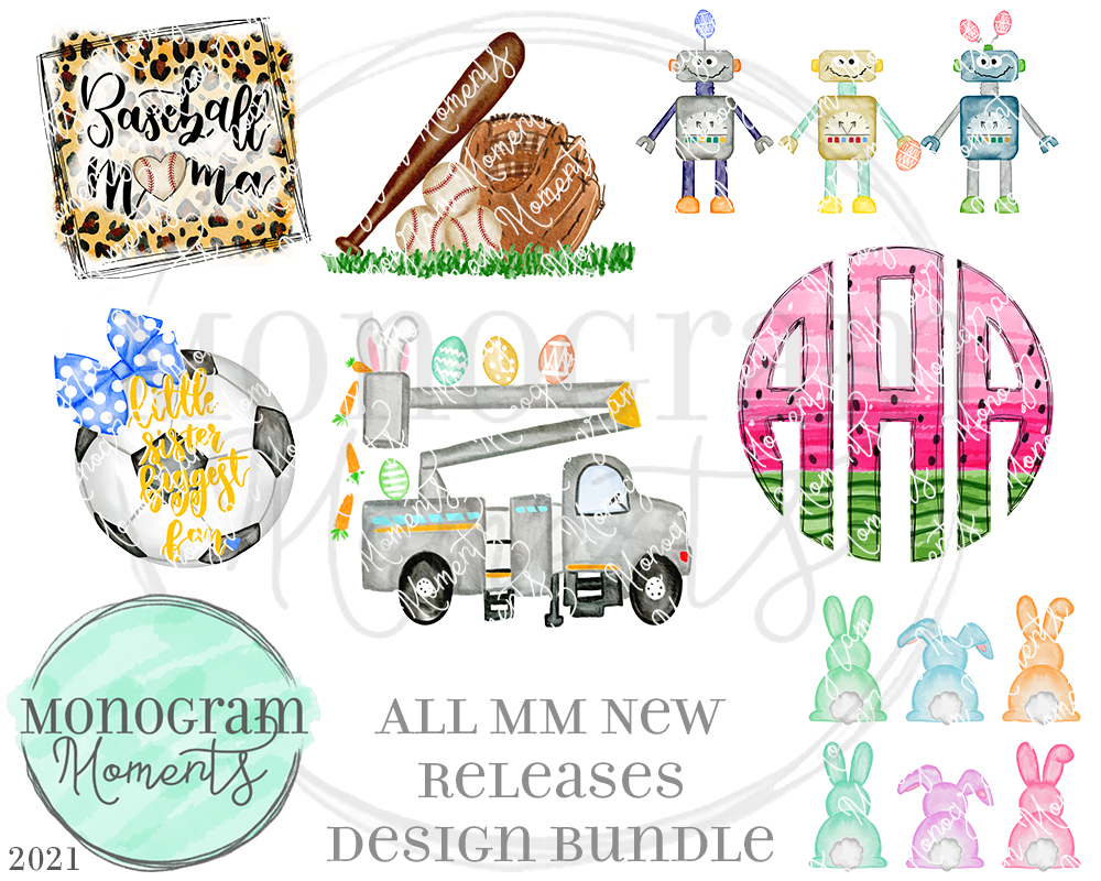 MM New Release Bundle 2/11/21 - Save 50% - 8 Total Designs