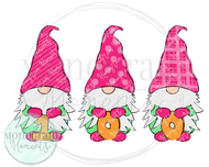Girl's 100 Days of School Gnomes