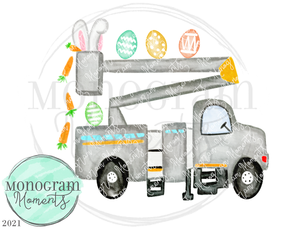 Easter Lineman Truck