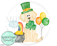 St. Pats Yellow Lab